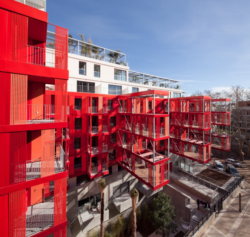 Logements collectifs - Rubis - Nexity - Montpellier - Prix Pyramide d'or 2012